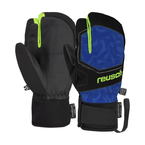 Reusch Torby R-TEX® XT Junior Lobster 6061810 4003 black  yellow 1